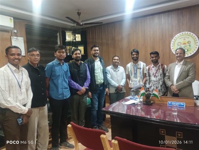 माय भारत (MY BHARAT) के इंटर-स्टेट यूथ एक्सचेंज प्रोग्राम-Event of Govt.V.Y.T.PG. Autonomous College, Durg