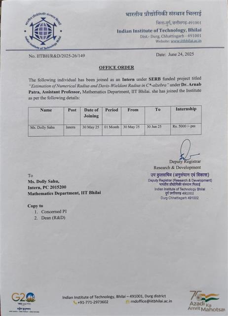 Science College Durg - Student's Achievements